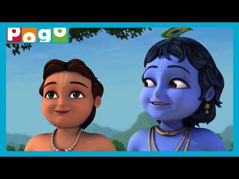 Krishna & Madhu’s Sweet Dakshina!😋🍯| Little Krishna in English | Kids Cartoon | ‪@PogoChannel‬​