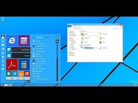 Windows 10 Theme Skinpack for Windows 8 / Windows 8.1