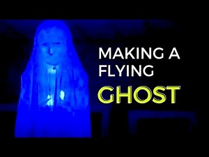 Halloween Axworthy Flying Ghost Construction