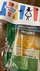 We now have these super-cute Sewing Bobs from Betty’s Bits & Bobs here art Jeppetto’s Daughter! These will be used in an upcoming class, and come with a unique mix of vintage ephemera and sewing themed items that are perfect for journaling and scrapbooking! Come in this week to see you new Christmas set up! #bitsandbbs #jeppettosdaughter #newproduct | Jeppetto's Daughter