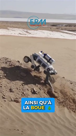 Un robot chien capable de vous assister dans n'importe quelle situations. 🐕🤖