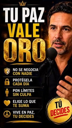 No dejes que NADIE robe tu tranquilidad