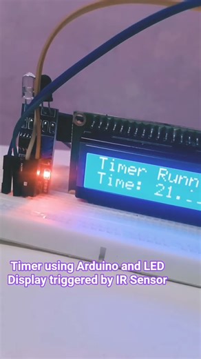 Timer using Arduino and LED Display #arduino #arduinonano #ledlights #timer