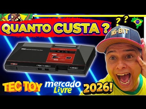 How much does the TECTOY MASTER SYSTEM cost in Brazil in 2026?