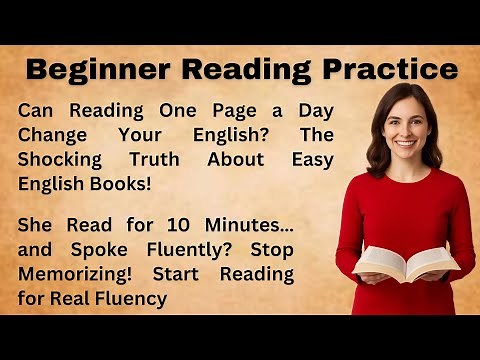 The Power of Reading || English Reading Practice for Beginners || Bookish English