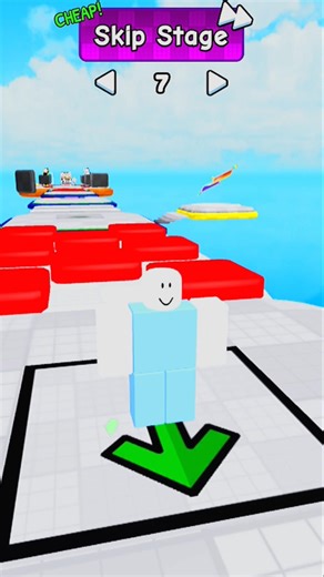 NO Shiftlock speedrun Tower of hell LAVArising#roblox #shorts