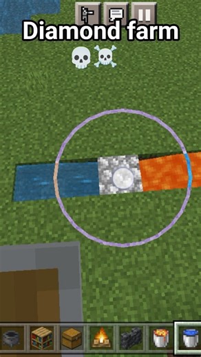 Minecraft diamond farm