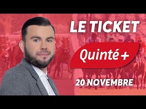 PRONOSTICS QUINTE - LUNDI 20 NOVEMBRE - VINCENNES