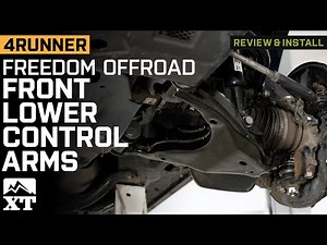 2010-2024 4Runner Freedom Offroad Front Lower Control Arms and Cam Bolts Review & Install