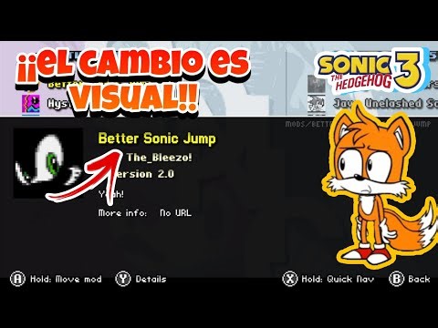 (Better Sonic Jump Mod) sonic 3 A.I.R iOS