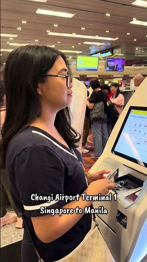 Smooth checkin at Changi airport via scoot #familytravel #scoot #singapore