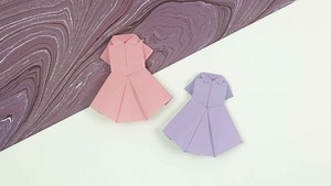 173K views · 551 reactions | How to Make a Pretty Origami Paper Dress  | Origami Paper Folding Craft, Videos Tutorials for Kids | DIY paper dress | Paper dress tutorial #paperdress #origamidress #paperdresstutorial #diypaperdress #dresstutorial #origami #papercraft | Ezzy Crafts DIY | Facebook