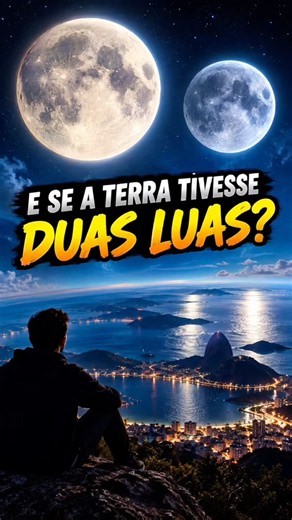E Se a Terra Tivesse Duas Luas? 🌎🌕🌕