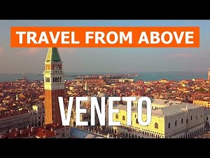 Veneto from drone | Video 4k drone | Italy, Veneto aerial view footage