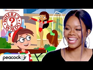 USA Gymnastics Stars Meet Waldo | WHERE'S WALDO?