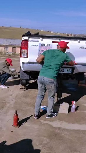 Toyota Hilux Pickup Truck Repair Process