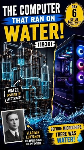 This Computer Ran on Water! 💧🖥️ (1936)