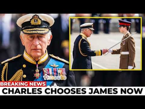 King Charles Chooses James for Sword of Honor, Removes Archie & Lilibet from Succession