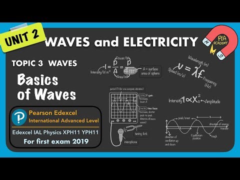 3A Basics of waves | Unit 2 Waves and Electricity | IAL AS/A Level Physics