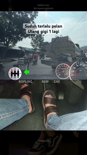 Ulang gigi 1 lagi #learntodrive #beginnerdriver #driver