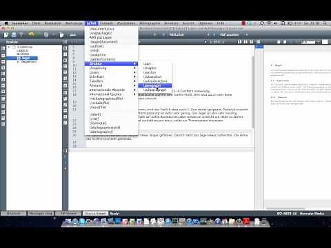 3 LaTex - Gliederungen und Überschriften