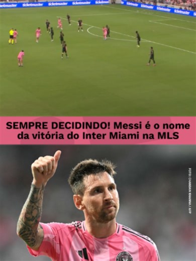 NÃO PARA DE BRILHAR! 🤩👏 Messi fez um gol e deu uma assistência na vitória do Inter Miami na MLS. Ele foi assunto no futebol internacional pelo fato de ter sido o nome do jogo há alguns dias da Copa do Mundo e da convocação da Argentina para o Mundial. O craque vai mostrando que seu nível ainda está no topo, com jogadas mágicas como a do segundo gol do time americano. 😲 Ansioso para vê-lo na competição global? #Redes7 #LanceInforma #LanceNostalgia