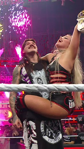 WWE on Instagram: "Roses are red, violets are blue, find someone who loves you like @dominik_35 and @yaonlylivvonce do 🥰🫶"