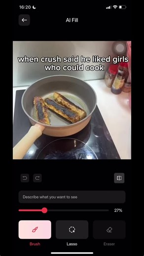 "Magic Eraser" app is so fun 😊 #magiceraser #lifehack #fyp #cook #cu...