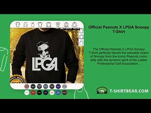 Official Peanuts X LPGA Snoopy T-Shirt