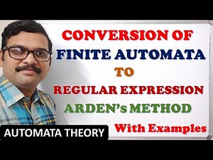 21-CONVERSION OF FINITE AUTOMATA TO REGULAR EXPRESSION USING ARDENS METHOD IN AUTOMATA THEORY || TOC