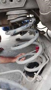 The process of installing the rubber spring base #HomeImprovementProjects #MechanicalSupport