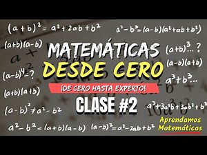 🎯 Matemáticas Desde Cero - CLASE #2 (DOMINA LOS TEMAS PRINCIPALES)🏆🥇