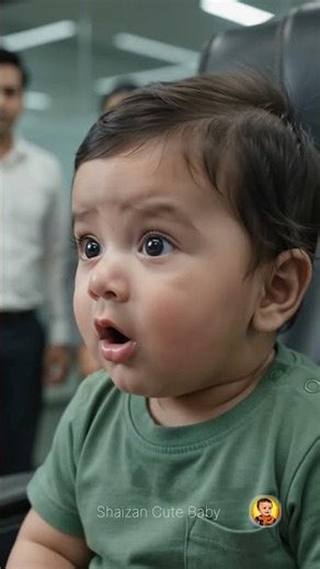 Aaj baby boy bana office ka boss 😂🤣| Shaizan Cute Baby #shorts