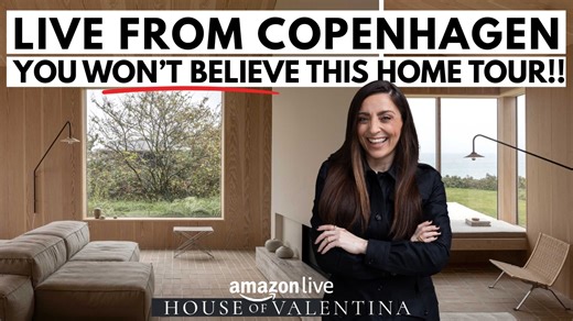 Watch Home Tour | Live from Copenhagen on Amazon Live