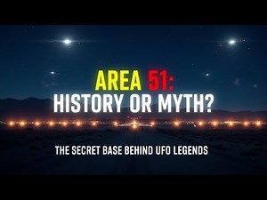 AREA 51: HISTORY OR MYTH?THE SECRET BASE BEHIND UFO LEGENDS