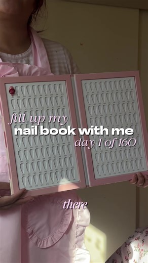this is day 1 of filling up my nail book, I’m s excited for this series! if you have any ideas drop them in the comments I need some inspo! 👀🤭🩷 —— inspo- @skibidylily —— #nailcontentcreator #fillmynailbookwithme #latinacontentcreator #beautycontentcreator #nailtutorialsforbeginners