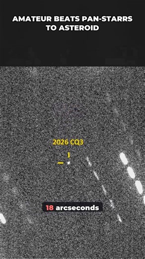 Amateur Beats Pan-STARRS to Asteroid