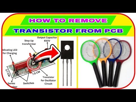 How to Remove Transistor from PCB Board with Soldering Iron ✔️ || Very Easy Transistor Desoldering 🆕