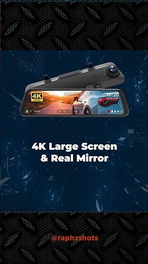 Front and rear dashcam. The Wolfbox G850 #dashcam #carreview #techreview #raphzshots