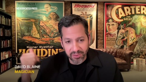 David Blaine travels the world seeking magic