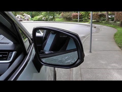 Toyota RAV4 (2019-2025): Rear View Side Mirror Glass Replacement.