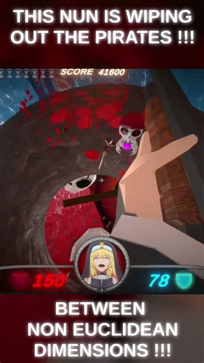 Showcasing Non euclidean dimensions #gamedevblog #gamedesign