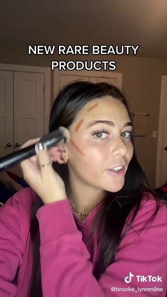 update: been using the bronzer stick every day & it’s amazing! Better than charolette tilbury 👀👀 THANKS @Rare Beauty #makeup #rarebeauty