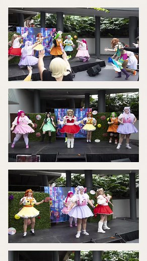 We got some images from our performance at C4, aren't some of these just brilliant stage moments 🤯 #kaigaiidol #pearlescentstar #pearlescentstaridols