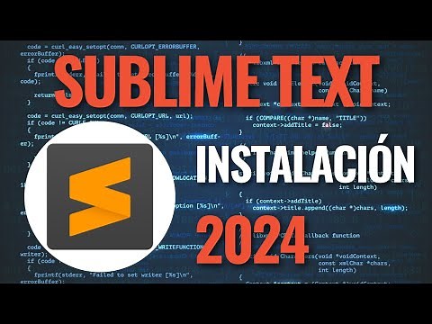 como Instalar Sublime Text en 2024