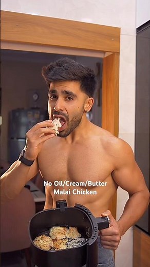116g Protein 665 Calories | Malai Chicken Tikka #recipe #chicken #tandoorichicken #diet