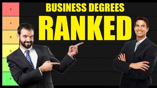 Business major degree tier list (2025)