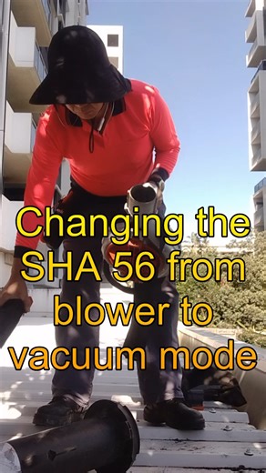 Hedz Kwan on Instagram: "The SHA 56 battery Vaccum/ blower from Stihl is an extremely versatile battery tool. Here is me showing you how to set it up from blower to vacuum. Its great for gutter and roof clean ups. #stihl #stihlaustralia #stihlbattery #stihlblower #stihlbattery #batterypowertools #notsponsored #gardentoolreview #productreview #asmrsounds"