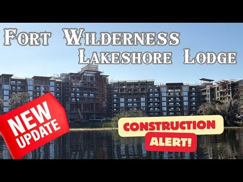 Fort Wilderness Construction Update + NEW Lakeshore Lodge Progress | Walt Disney World 2026