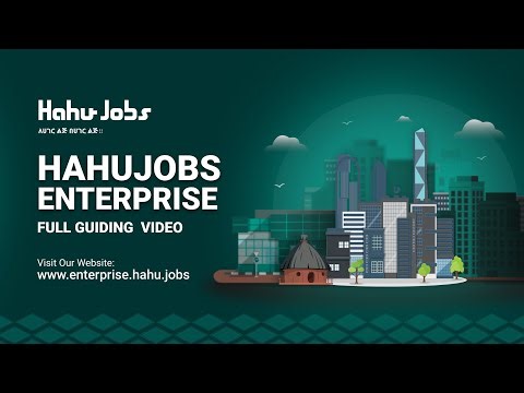 HaHuEnterprise Guiding Video: How to Sign Up, Create a Profile, and Post a Job